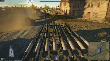 War Thunder i got killed by lamp with katyusha....  (Ear rape)