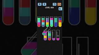 Water Color Sort Level 583 Walkthrough Solution iOS/Android