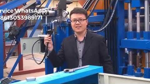 The most complete installation guide video for automatic concrete hollow block  making machine