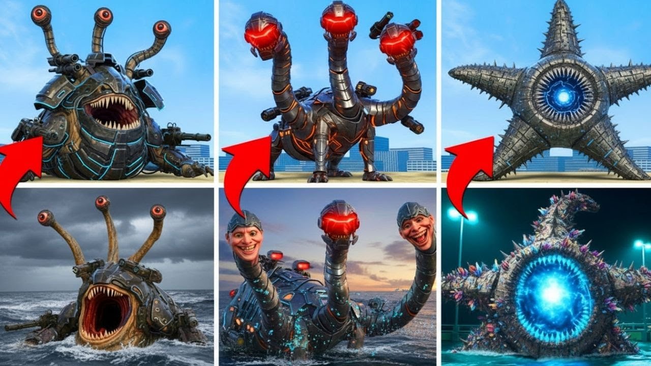 NEW RELEASE Hear Me Out… We Went Too Far from the Starfish Sea Monster in Garry’s Mod!