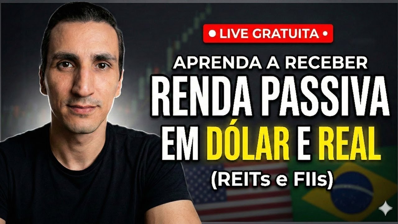 APRENDA A RECEBER RENDA PASSIVA MENSAL EM DÓLAR E REAL (REITS E FIIS)