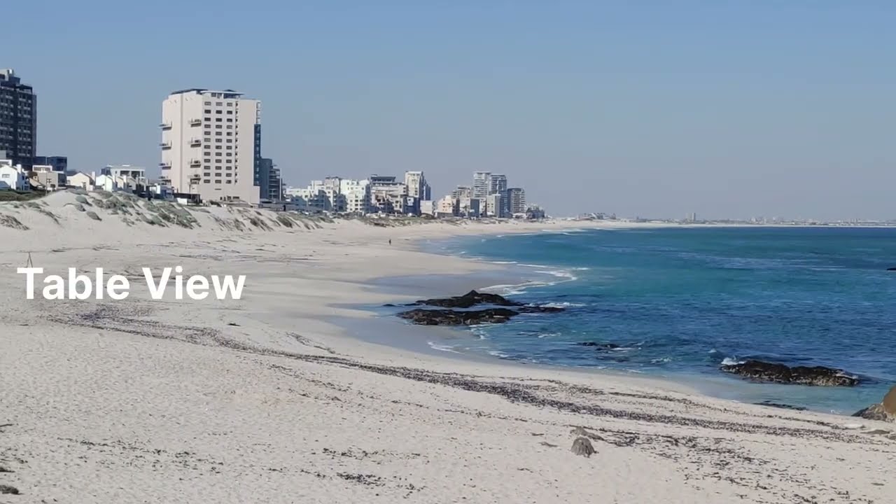 Cape Town walk Blouberg beachfront