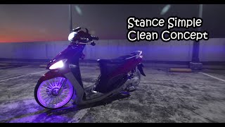 Malinis at Sagad | Yamaha Mio-1 | Stance Simple clean Concept