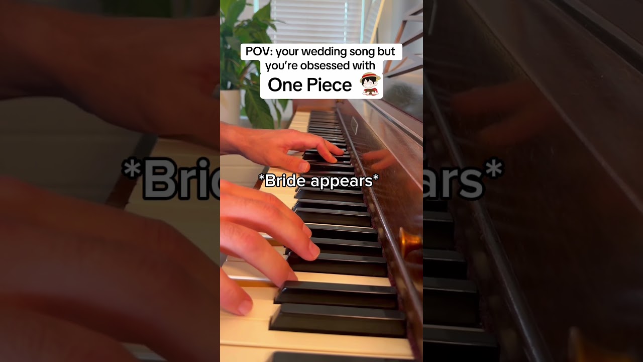 Imagine a ONE PIECE wedding song! Blinks Sake (Binkasuna Sake) wedding piano