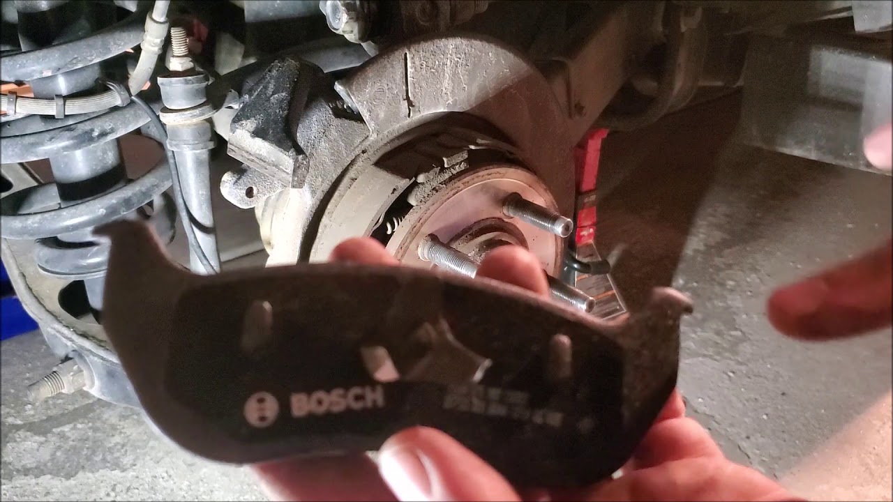 200610 Ford Explorer Rear Brake pad and rotor replacement YouTube