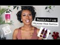 Products I use on my Short Relaxed Hair (2021) - Growth & Style Maintenance