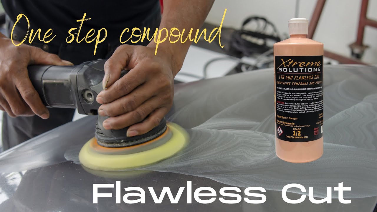 LVR 500 Flawless Diminishing Compound The best 1 step paint