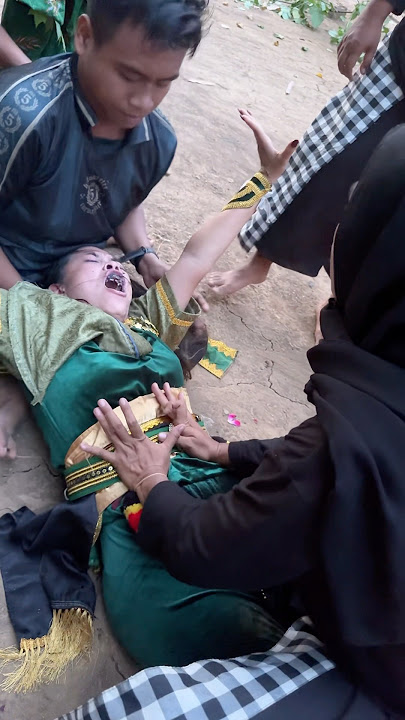 Penyembuhan menyeramkan ‼️ Sukma dipaksa kembali viral tiktok #jaranan #jathilan #kudalumping