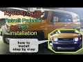 Toyota Fj Cruiser | Retrofit Projector Lens installation (how to install / step by step)
