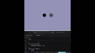 Loading animation using html css