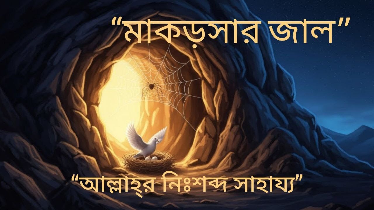 মাকড়সার জাল – আল্লাহর নিঃশব্দ সাহায্য | Islamic Story for Kids & Families 