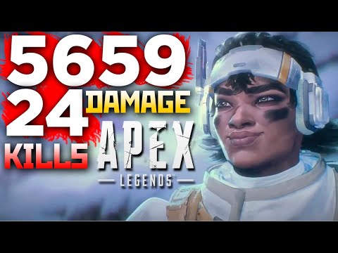 Видео: АПЕКС ФЕРМА: 24 Килла 5659 Урона за Вэнтедж - qadRaT Apex Legend Стрим - Vantage 20 Kills 4000 dmg