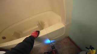 Clean Cut Step In Bathtub Installation.