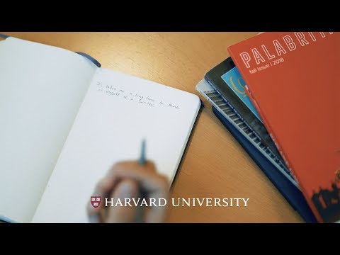A writer’s journey, a poem by a Harvard student