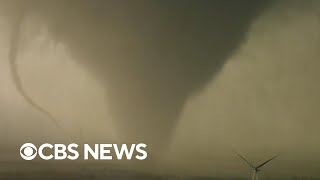 Tornadoes rip across Oklahoma