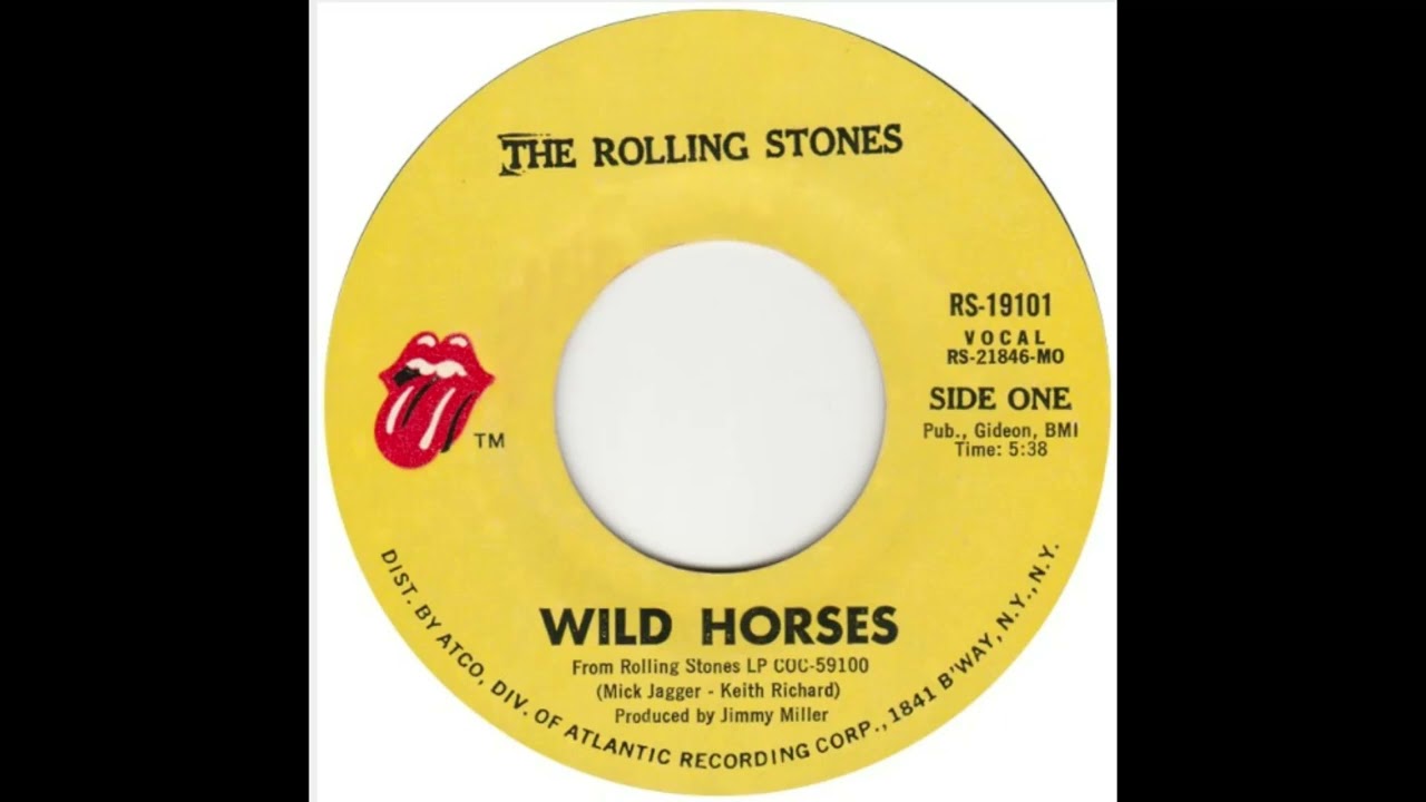 Rolling Stones - Wild Horses (1971) - YouTube