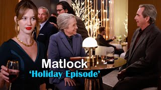 ‘Matlock’ Holiday Episode Brings Revelations and Drama Amid Festive Cheer | Episode 7 ||CBS Original