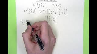 3 13 Identity Matrix