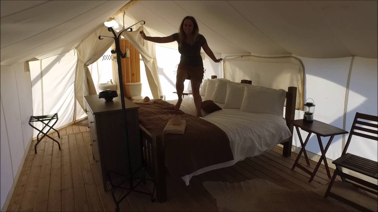 Moab Under Canvas room tour (Parody)
