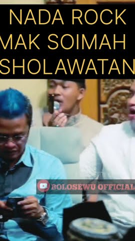 KETIKA SOIMAH SHOLAWATAN ALAMATE ANAK SOLEH