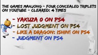Judgment (The Year 2023) - Mahjong a Four Concealed Triplets