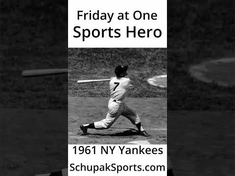 The 1961 NY Yankees is this week's Friday at One Sports Hero! #shorts