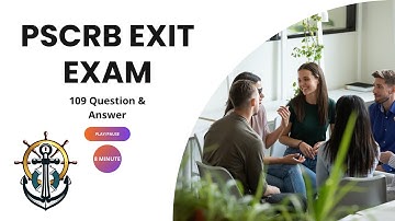 REFRESHER PSCRB EXIT EAM || 109 Question & answer ||8 Minute Video || Play & Pause for answering Q