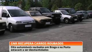 GNR de Guimares consegue recuperar viaturas roubadas em Braga e no Porto