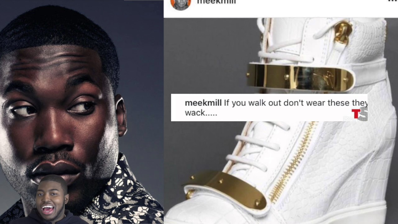 Meek Mill Disses Nicki Minaj Shoe Game, "If You Walk Out Dont Wear