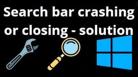 How to Fix Search Bar Crashing or Closing Issue in Windows 10?
