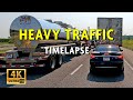 US Interstate Traffic Timelapse - US I-70 || 4k