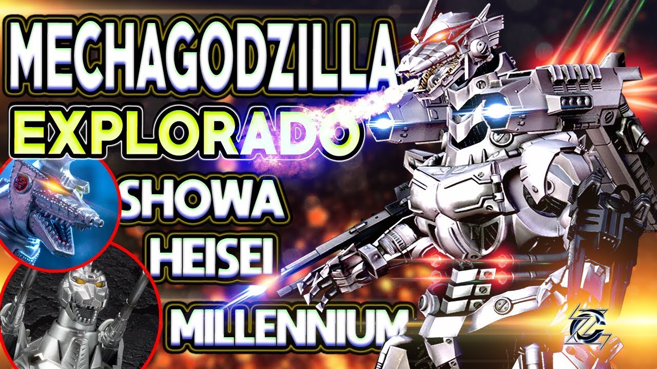 MECHAGOZILLA Todas Las Eras|| EXPLORADO [CyberZone]