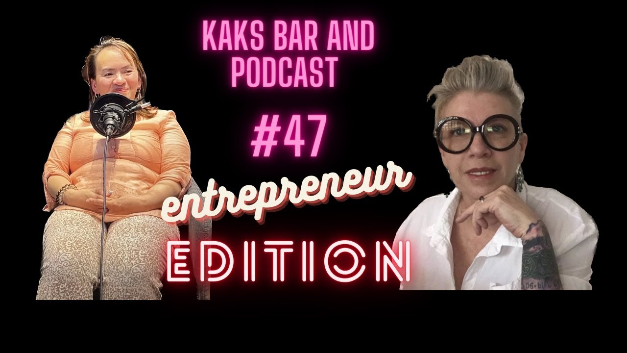 Kaks Bar and Podcast # 47 June 13, 2023. Rachel Kielly and Ate Vi (Vivian)