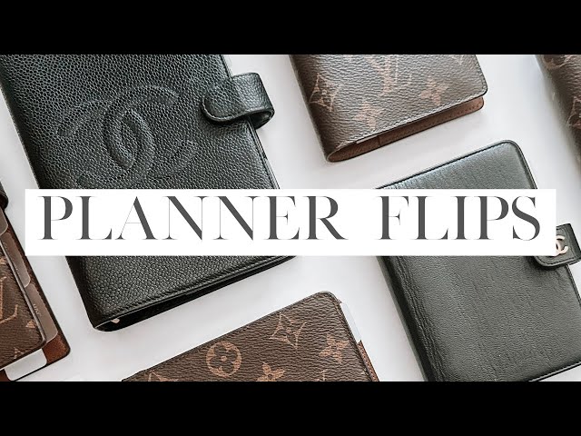 Flip Thru of My Louis Vuitton MM Personal Size Planner Setup 