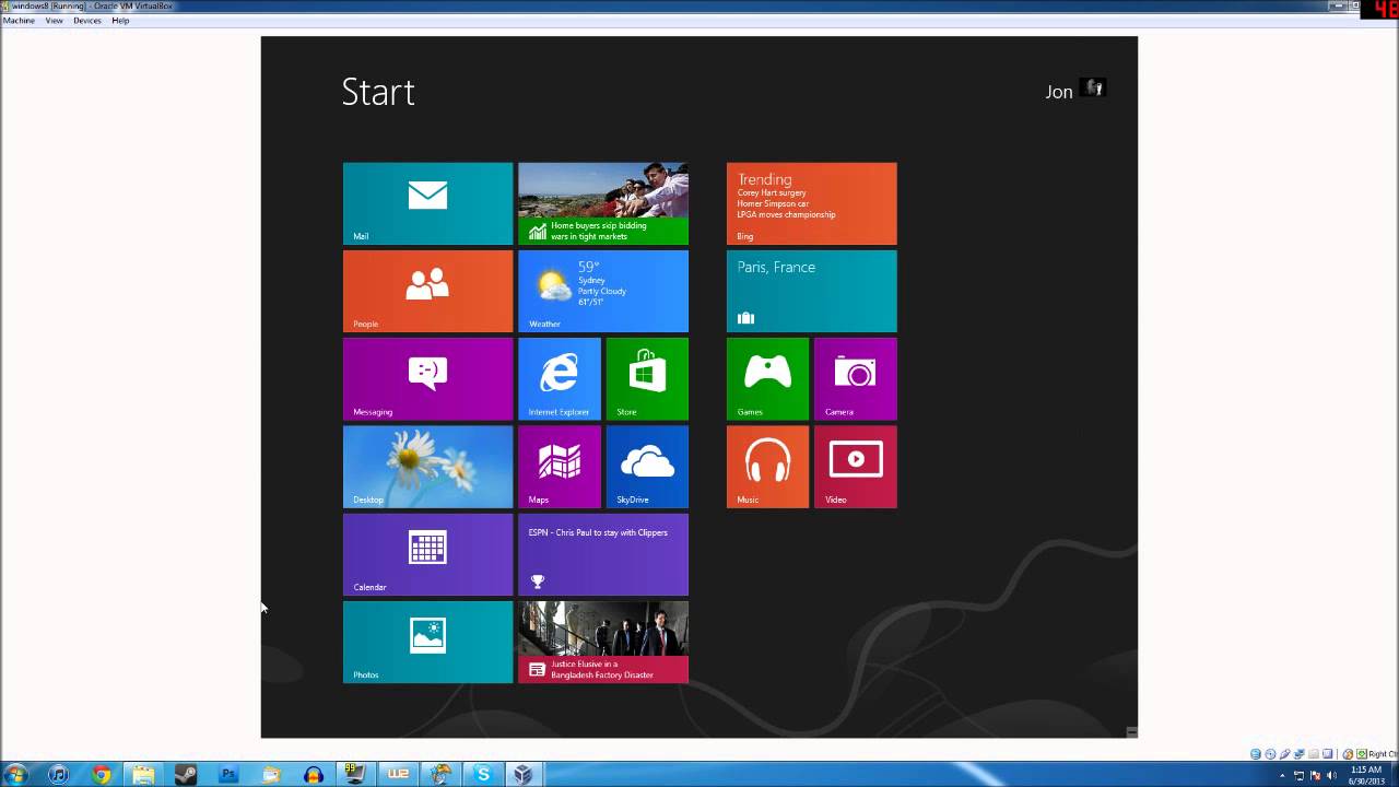 The Four Corners - Learning Windows 8 [p. 1]
