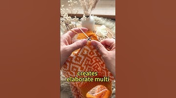 Learn a New Knit Stitch Every Day-Jacquard Weave #knitwear #knittig #sweater