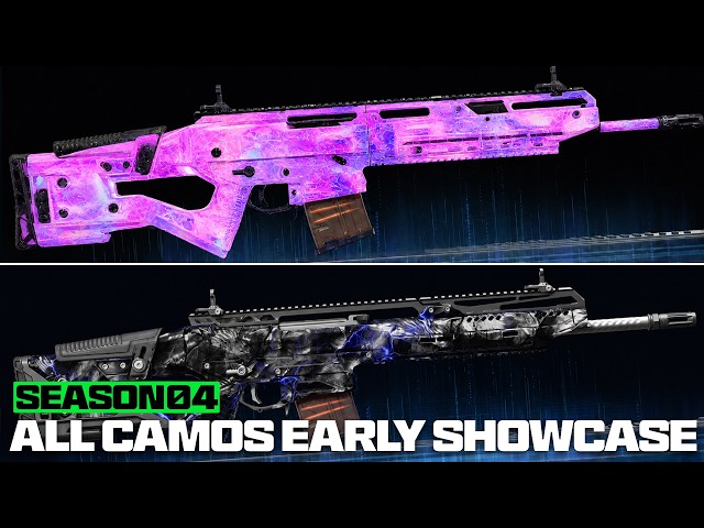 ALL 50+ Black Ops 7 Season 4 Animated Camos EARLY SHOWCASE