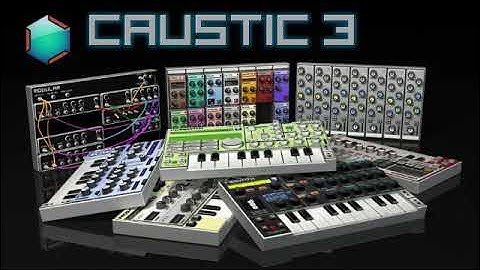 All You Need - Software Synth! CAUSTIC 3 APP Samples Demo #Dawn R