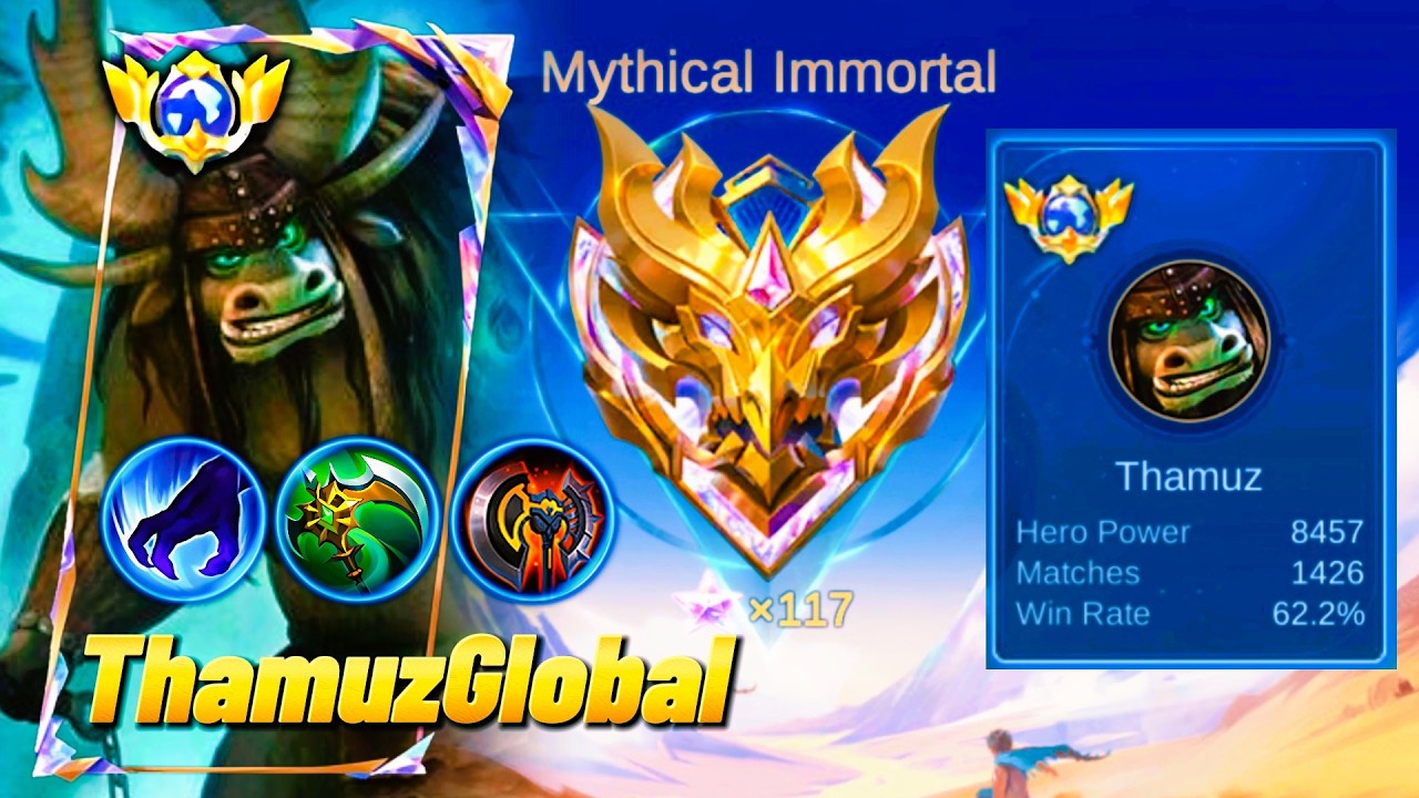 I Got Top Global Thamuz this season or not! 🤔