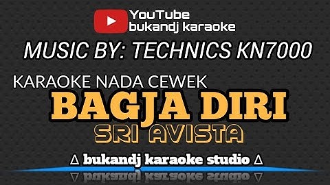 BAGJA DIRI KARAOKE NADA CEWEK - SRI AVISTA | TARLING LIRIK TANPA VOKAL 2024