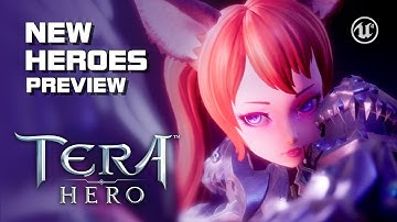 TERA HERO - New Heroes Preview - Android on PC - Mobile - F2P - KR