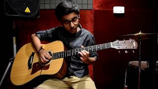 Video thumbnail of "Roopasi summane hegirali from Mugulunage movie on guitar"