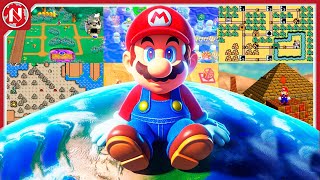 El MEJOR MUNDO de CADA JUEGO de Super Mario