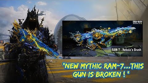 UNSTOPPABLE ! Mythic RAM-7 : Nebula’s Brush with Mythic Templar Wreck CODM Lobbies ! 