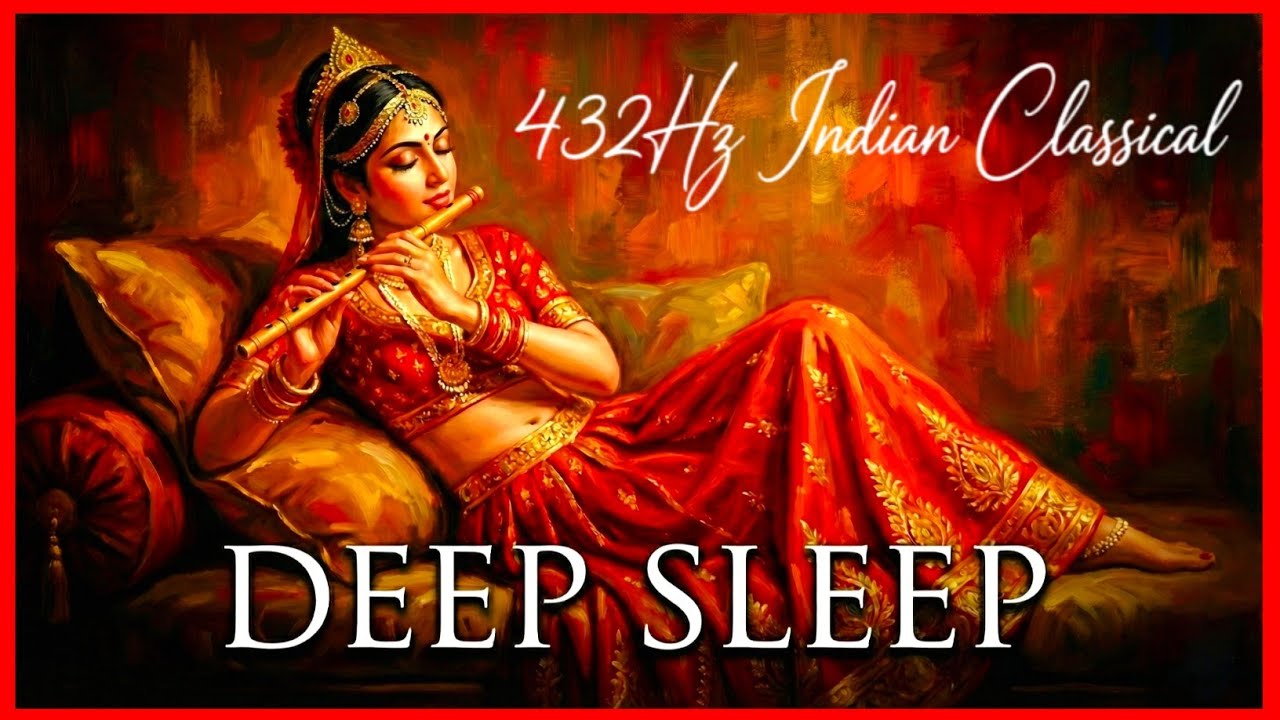 Lofi Deep Sleep Music | 432Hz Indian Classical Raga for Insomnia & Healing