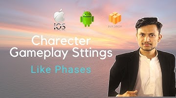 Buildbox Game l how to set character like phases  game in buildbox