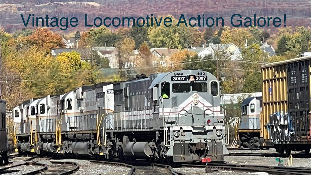 October 2022 Railfanning in Scranton and New Ringgold, Pennsylvania