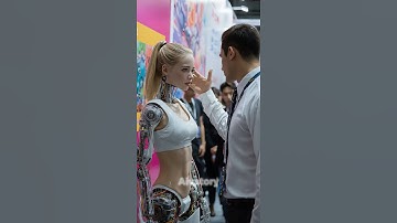 New Humanoid Robot Showcase at Tech Expo 2025. #humanoidrobot #tech #robotics #future