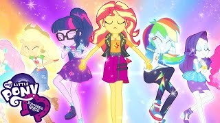 Equestria Girls | Supporting Equestria-Man: Cheer you on | MLPEG Songs screenshot 5