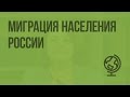 Миграция населения России. Видеоурок по географии 8 класс